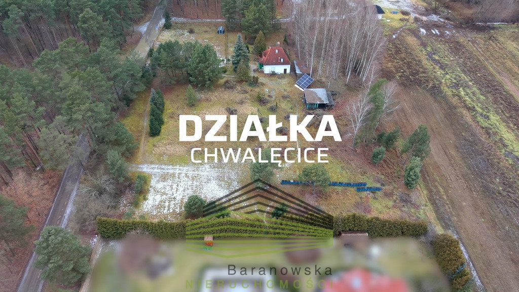 Działka Sprzedaż Chwalęcice Leśna