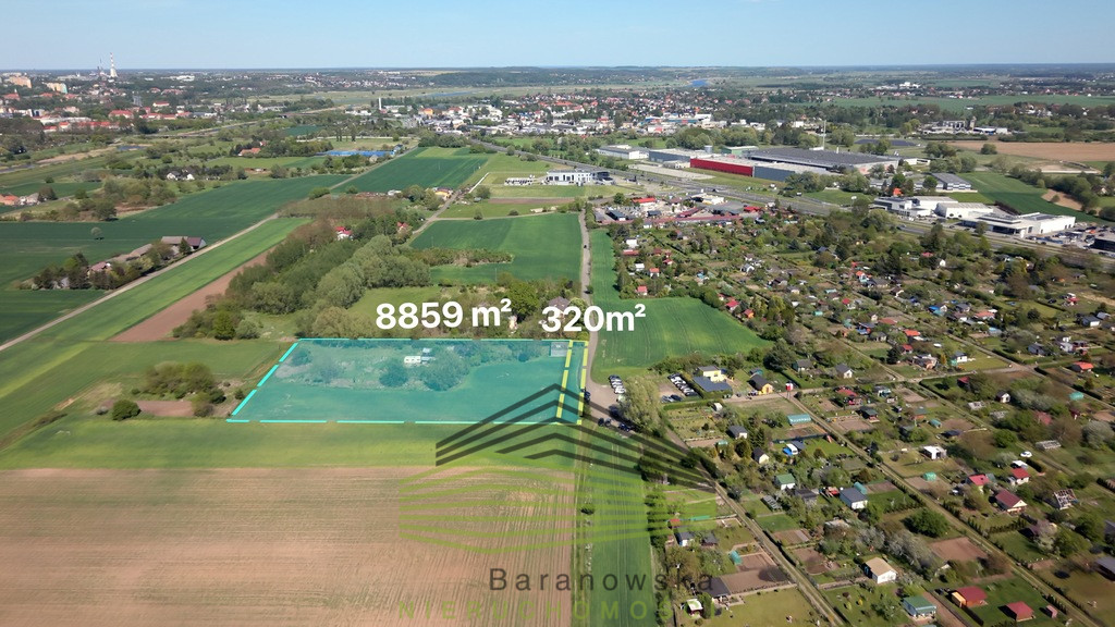 Działka Sprzedaż Gorzów Wielkopolski Zakanale Jaskółcza