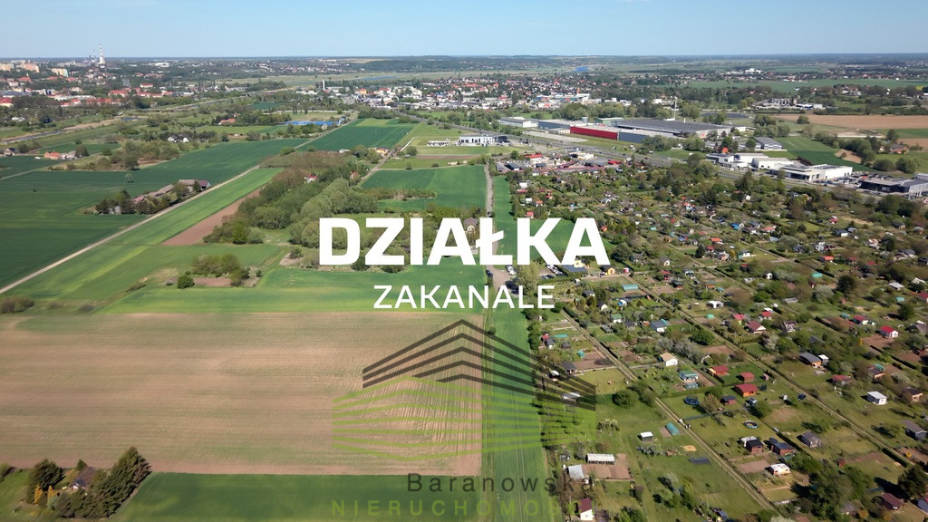 Działka Sprzedaż Gorzów Wielkopolski Zakanale Jaskółcza