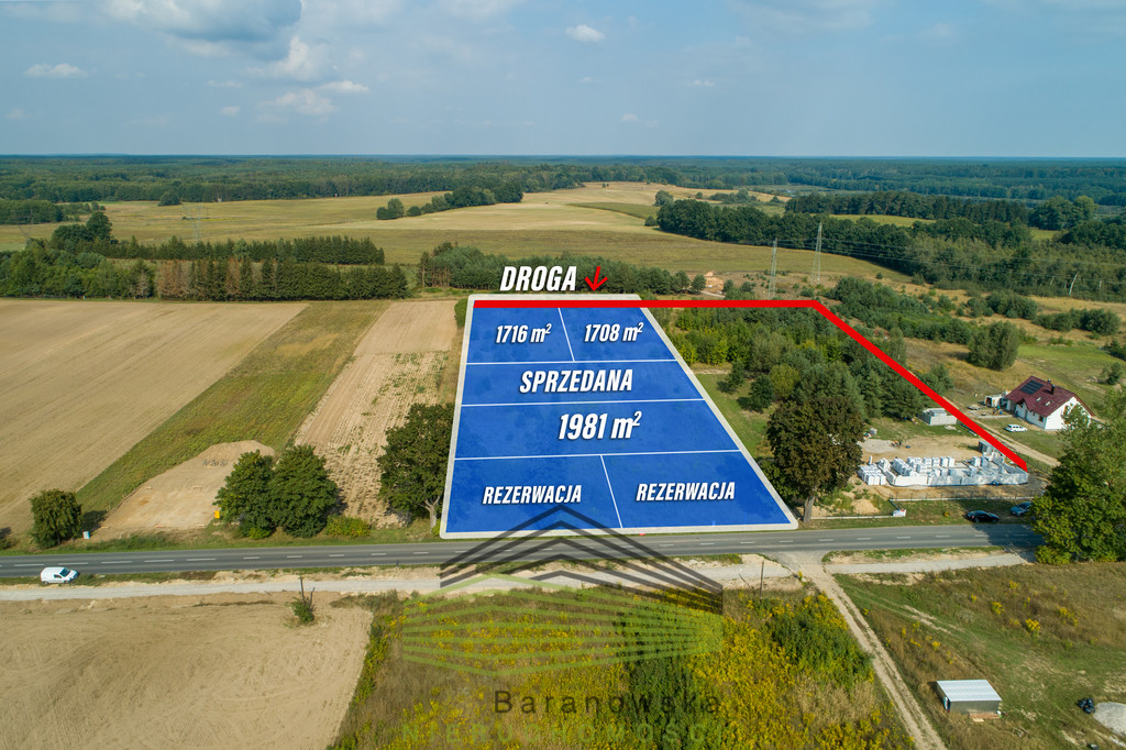 Działka Sprzedaż Santocko