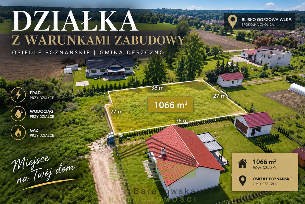 Działka Sprzedaż Osiedle Poznańskie