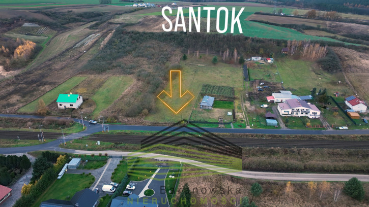 Działka Sprzedaż Santok 1