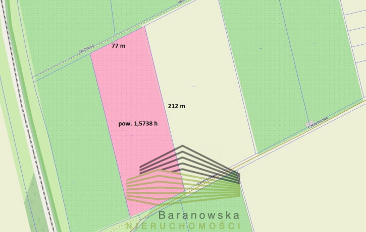 Działka Sprzedaż Skwierzyna Międzyrzecka 6