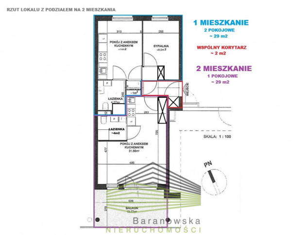 Mieszkanie Sprzedaż Gorzów Wielkopolski os. Europejskie 30