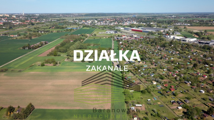 Działka Sprzedaż Gorzów Wielkopolski Zakanale Jaskółcza 1