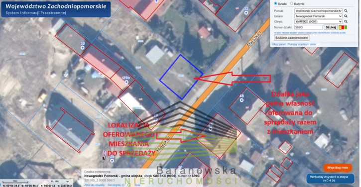 Mieszkanie Sprzedaż Karsko Mieszka I 21