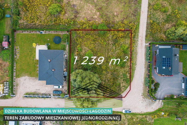 Działka Sprzedaż Łagodzin 1