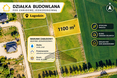 Działka Sprzedaż Łagodzin Tajemnicza