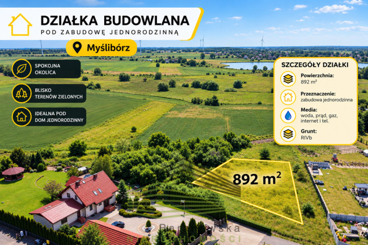 Działka Sprzedaż Myślibórz Łużycka 1