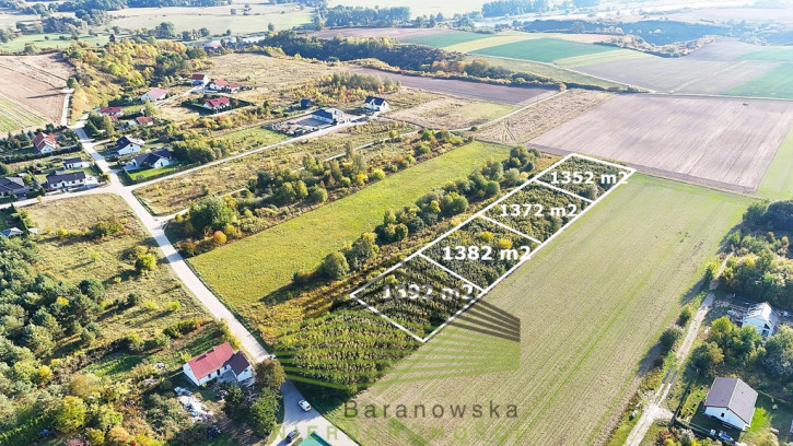 Działka Sprzedaż Santok 1