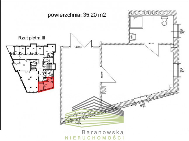 Lokal Sprzedaż Gorzów Wielkopolski Górczyn 1